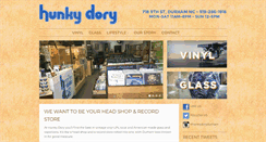 Desktop Screenshot of hunkydorydurham.com